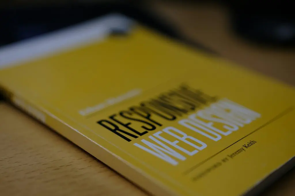 foto van het boek responsive webdesign